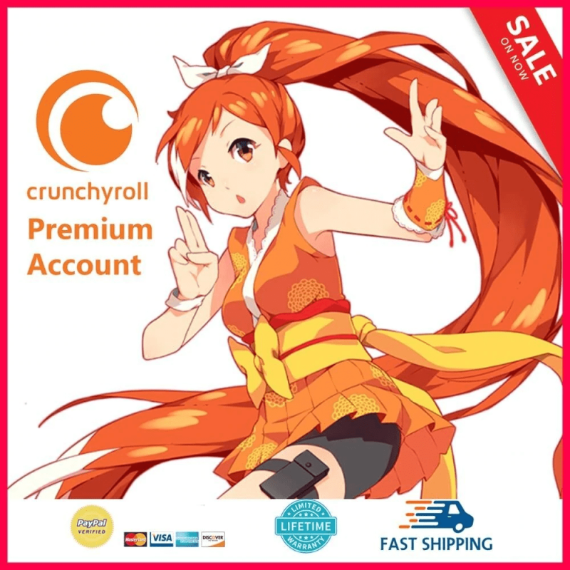 Crunchyroll Premium 1 YEAR Subscription -12 months warranty